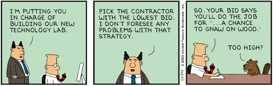 Dilbert Cartoon